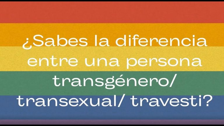 Descubre la verdadera diferencia entre travestismo y transgénero