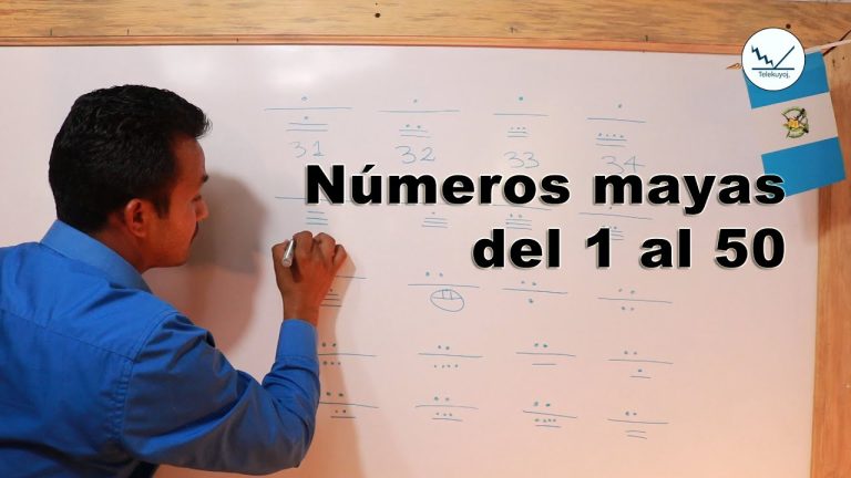 Descubre los sorprendentes números mayas del 0 al 50: una fascinante historia matemática