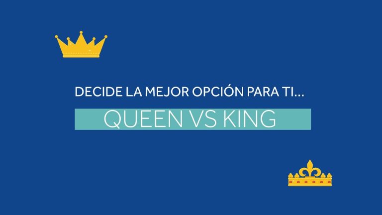 ¿Queen o King? Descubre cuál colchón es más grande y elige el ideal para ti