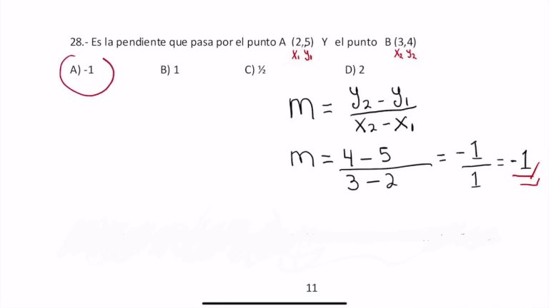 Fórmula matemática revela cómo calcular la pendiente entre dos puntos de manera sencilla